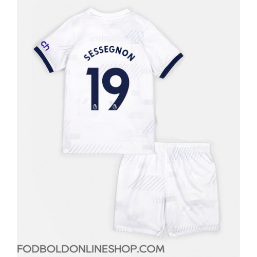 Tottenham Hotspur Ryan Sessegnon #19 Hjemme Trøje Børn 2023-24 Kortærmet (+ Korte bukser)